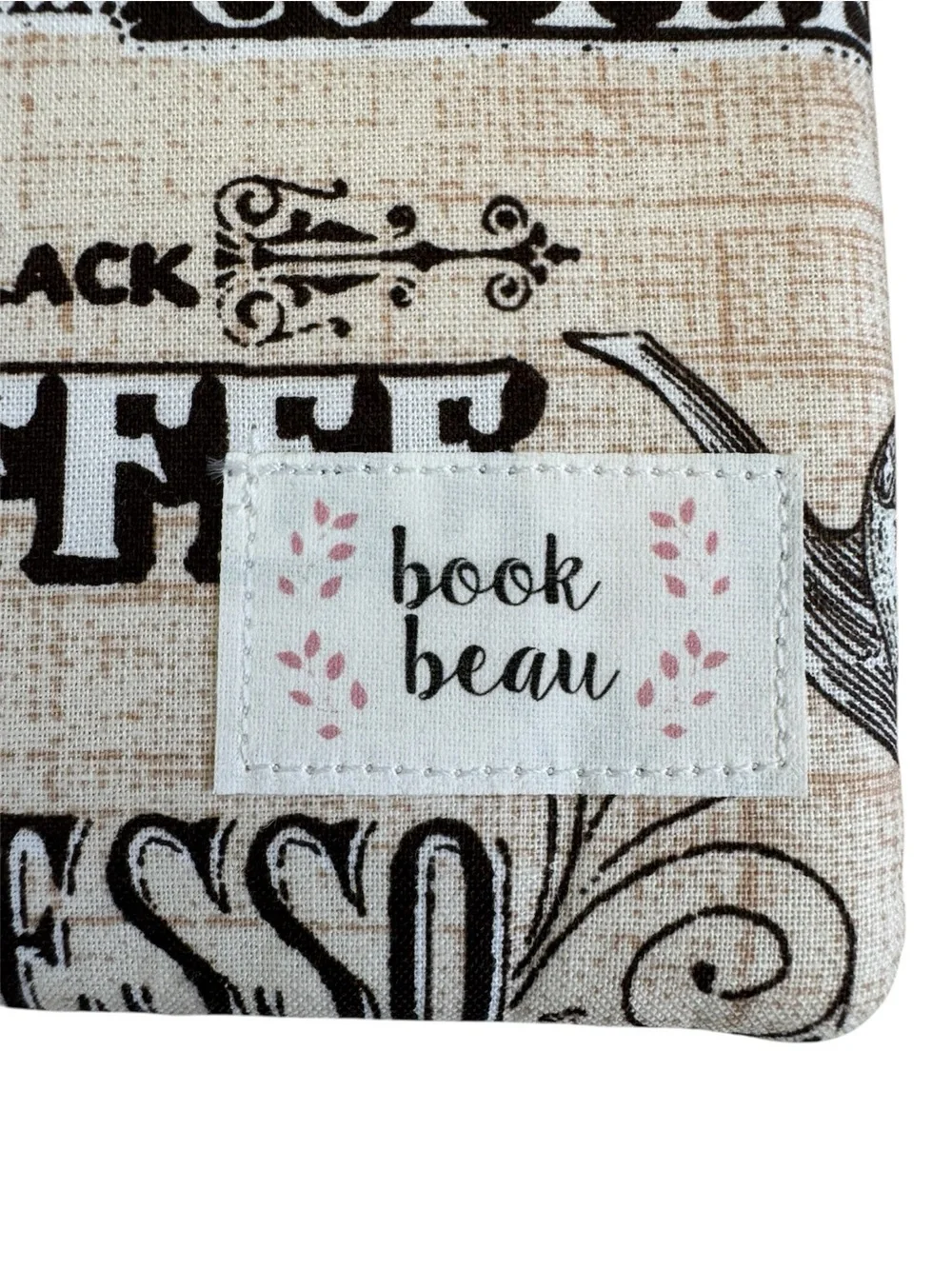 New! “book beau” Book / Kindle Sleeve and Protector. Vintage Design.